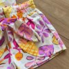 fernandaramoskids com br Conjunto Infantil Feminino Blusa e Short Frutas 1