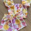 fernandaramoskids com br Conjunto Infantil Feminino Blusa e Short Frutas 2