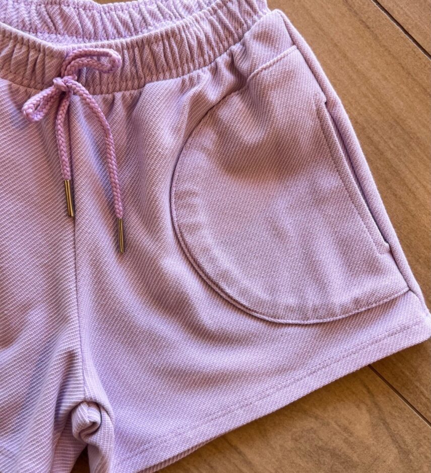 fernandaramoskids com br Conjunto Infantil Feminino Blusa e Short Lilás 1
