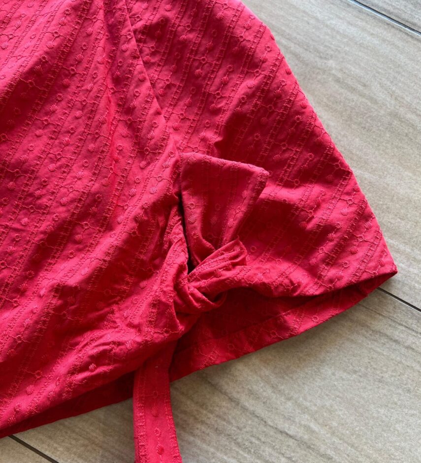 fernandaramoskids com br Conjunto Infantil Feminino Blusa e Short Vermelho 1