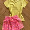 fernandaramosstore com br Conjunto Infantil Feminino Blusa Have Fun e Short Pink com Bolinha2
