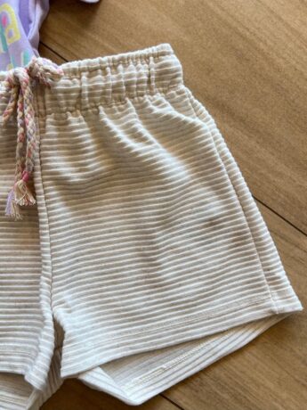 fernandaramoskids com br Conjunto Infantil Feminino Blusa Ihama Short 1