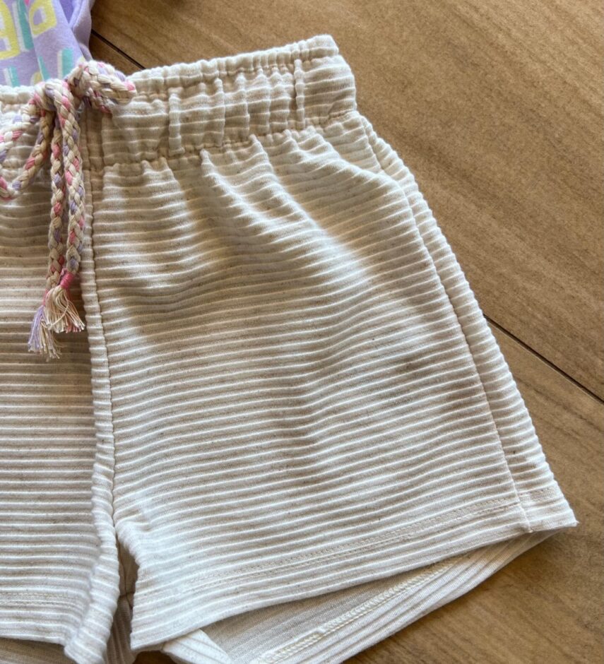fernandaramoskids com br Conjunto Infantil Feminino Blusa Ihama Short 1