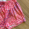 fernandaramoskids com br Conjunto Infantil Feminino Blusa Love Girls e Short Rosa com Corações1