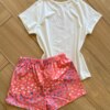fernandaramoskids com br Conjunto Infantil Feminino Blusa Love Girls e Short Rosa com Corações2
