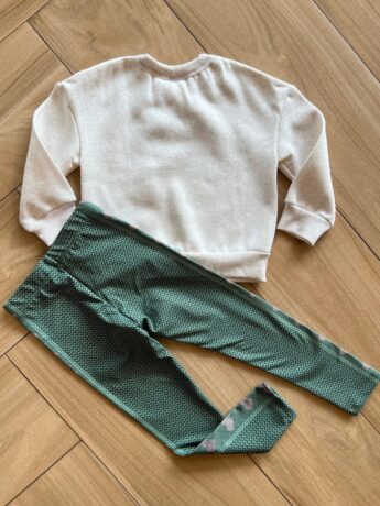 fernandaramoskids com br Conjunto Infantil Feminino Blusa Manga 2 Urso Longa com Calça 1