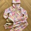 Conjunto Infantil Feminino Blusa Manga Longa com Calça Estampado Fernanda Ramos Kids