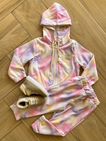 Conjunto Infantil Feminino Blusa Manga Longa com Calça Estampado Fernanda Ramos Kids