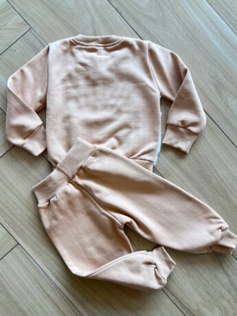 fernandaramoskids com br Conjunto Infantil Feminino Blusa Manga Longa Coração com Calça 1
