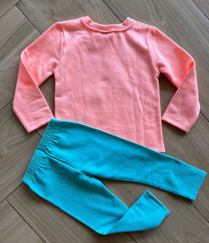 fernandaramoskids com br Conjunto Infantil Feminino Blusa Manga Longa Smi Ling Big com Calça 1