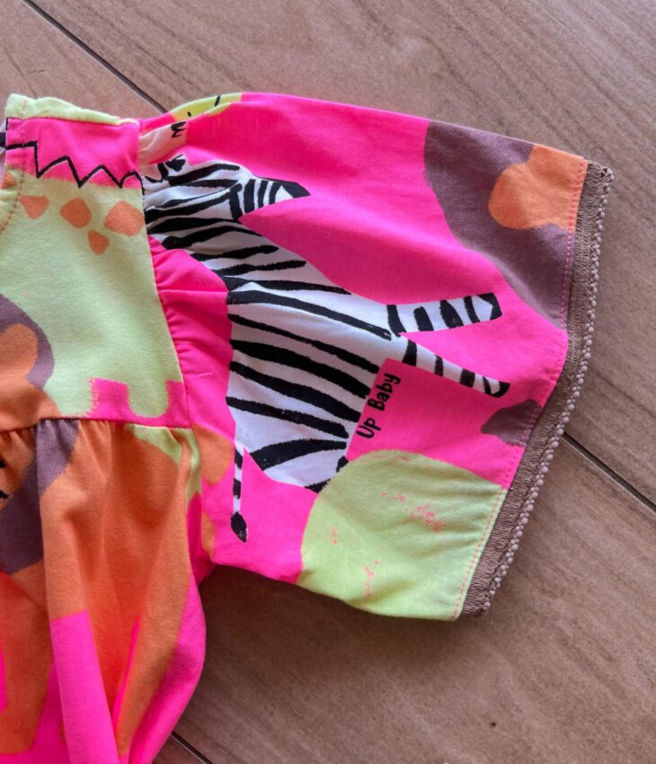fernandaramoskids com br Conjunto Infantil Feminino Blusa Meia Malha e Short Linho Bege1