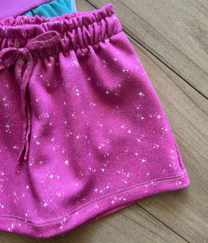 fernandaramoskids com br Conjunto Infantil Feminino Blusa Pink Day e Short Saia Pink1