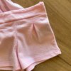 fernandaramoskids com br Conjunto Infantil Feminino Blusa Rodada e Short Rosa Bebê1