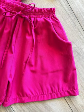 fernandaramoskids com br Conjunto Infantil Feminino Blusa Short Pink 1