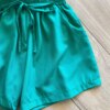 fernandaramoskids com br Conjunto Infantil Feminino Blusa Short Verde Bandeira 1