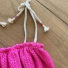 fernandaramoskids com br Conjunto Infantil Feminino Regata Alça em Cordão Rosa e Short 2