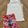 fernandaramoskids com br Conjunto Infantil Feminino Regata Allow Yourself e Short Estampado2