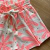 fernandaramoskids com br Conjunto Infantil Feminino Regata Chinelo Rosa e Short 1