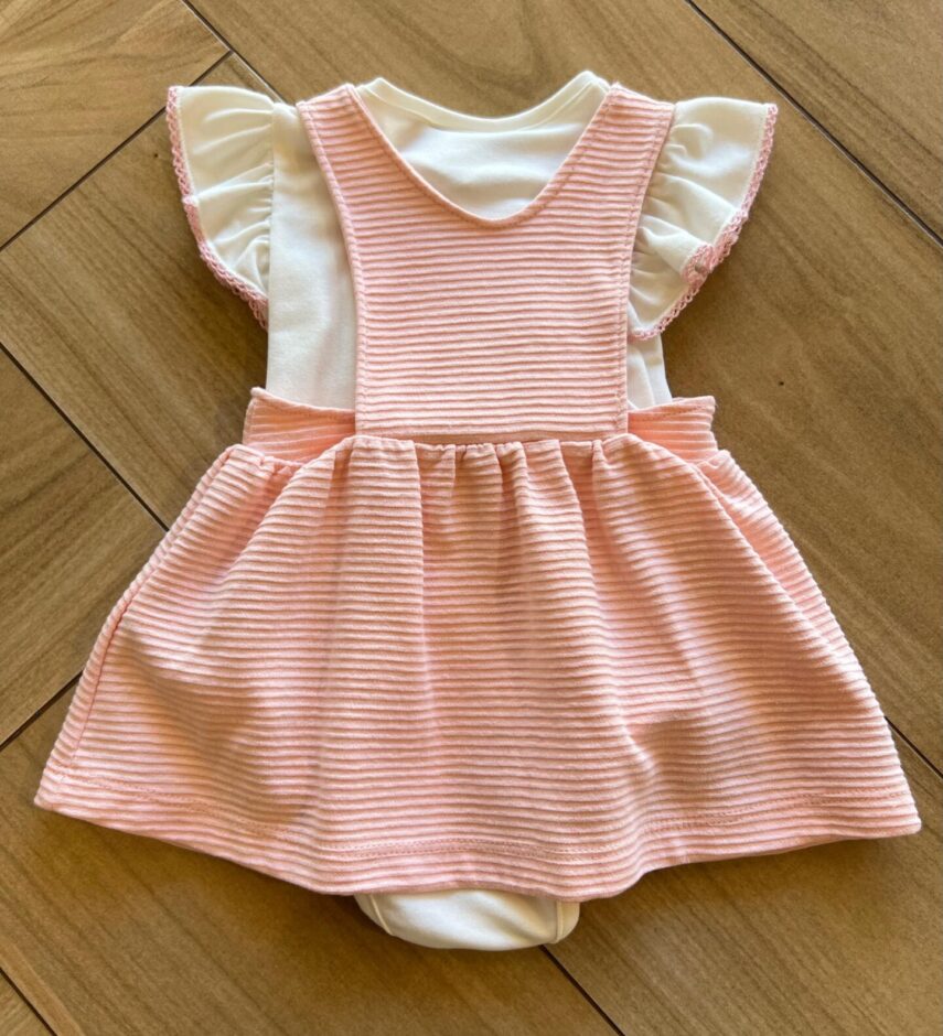 fernandaramoskids com br Conjunto Infantil Feminino Salopete Detalhes em Bordado 2