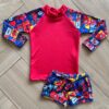 Conjunto Infantil Masculino Blusa Térmica e Sunga Aranha Fernanda Ramos Kids