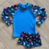 Conjunto Infantil Masculino Blusa Térmica e Sunga Dino Fernanda Ramos Kids
