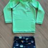 Conjunto Infantil Masculino Blusa Térmica e Sunga Guardian Fernanda Ramos Kids