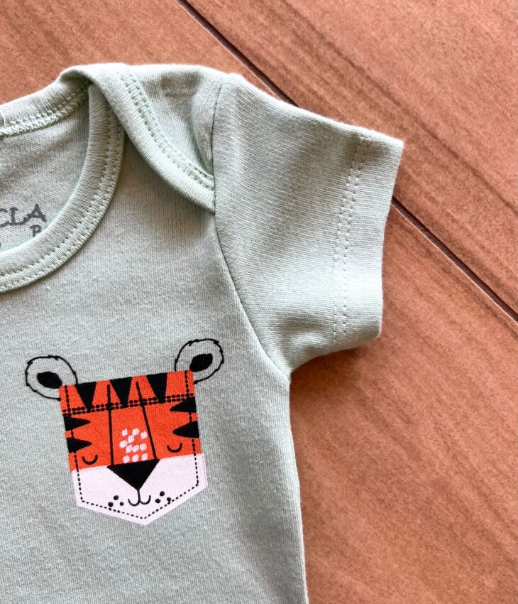 fernandaramoskids com br Conjunto Infantil Masculino Body Vede Awe Some Dude e Short 1