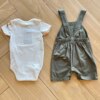 fernandaramoskids com br Conjunto Infantil Masculino Camiseta Mescla e Jardineira 1