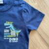 fernandaramoskids com br Conjunto Infantil Masculino Camiseta Tem um Dino na Cidade e Bermuda1
