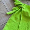 fernandaramoskids com br Conjunto Juvenil Feminino Kimono Top e Short Saia Verde Lima1