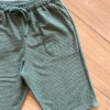 fernandaramoskids com br Conjunto Masculino Camiseta com Botões e Bermuda Verde1