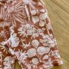 fernandaramoskids com br Conjunto Masculino Camiseta Creme e Bermuda Caramelo 1