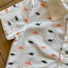 fernandaramoskids com br Conjunto Masculino Camiseta Dino e Bermuda Verde Musgo 1