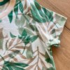 fernandaramoskids com br Conjunto Masculino Camiseta Folhas e Bermuda Verde 1