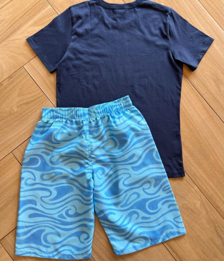 fernandaramoskids com br Conjunto Masculino Camiseta Legendary e Bermuda Estampada2