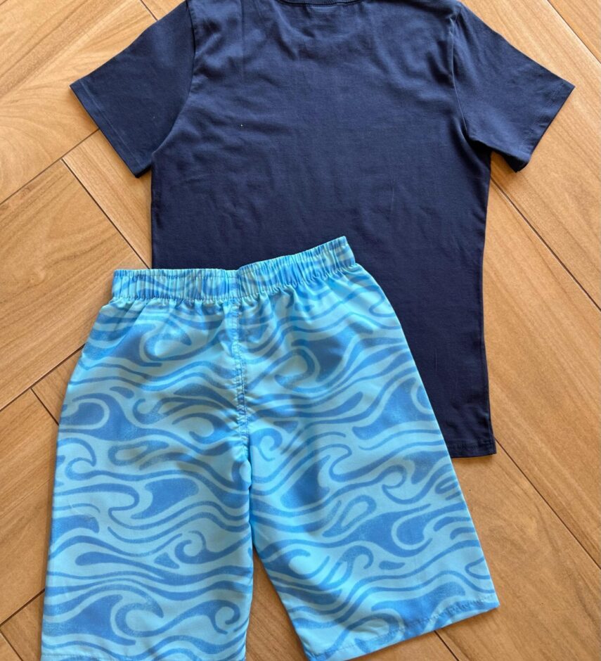 fernandaramoskids com br Conjunto Masculino Camiseta Legendary e Bermuda Estampada2