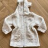 Sobretudo Infantil Feminina Off White Fernanda Ramos Kids