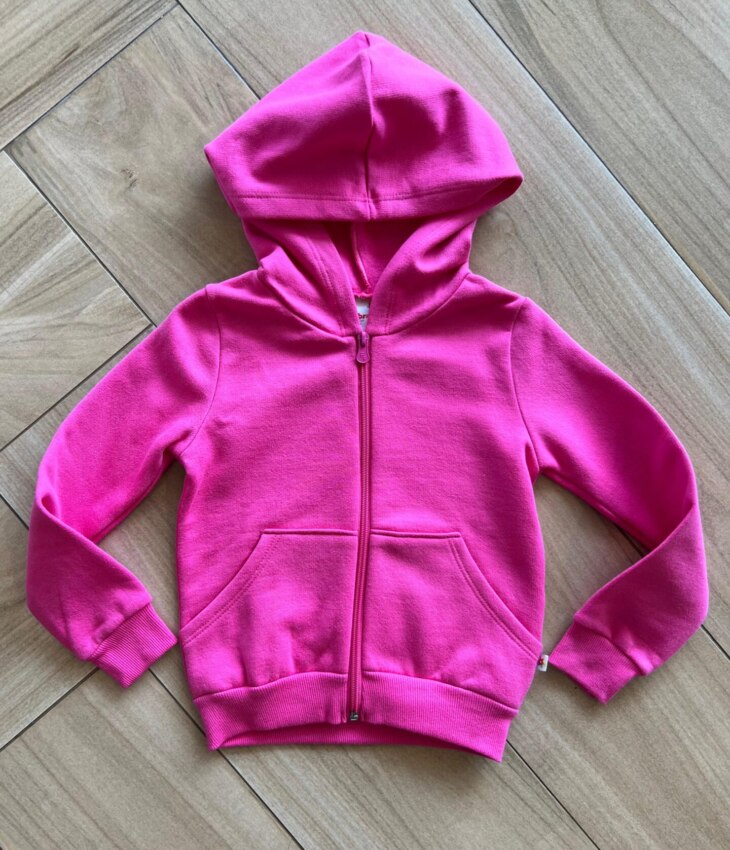 fernandaramoskids com br Jaqueta Moletom Infantil Feminina Rosa 1