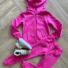 Jaqueta Moletom Infantil Feminina Rosa Fernanda Ramos Kids