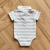 fernandaramoskids com br Kit 2 Body Polo Infantil Masculino com Manga Cinza 3