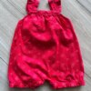 fernandaramoskids com br Macaquinho Infantil Feminino Detalhe na Alça e Flores Vermelho2