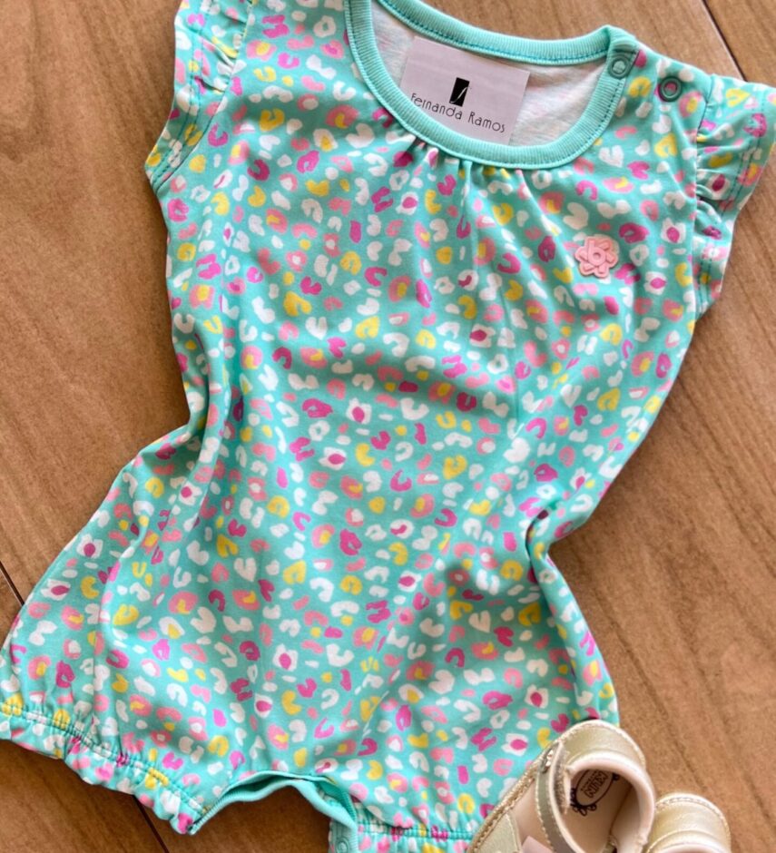 fernandaramoskids com br Macaquinho Infantil Feminino Meia Malha Estampado 1