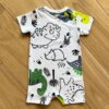 fernandaramoskids com br Macaquinho Infantil Masculino Manga Curta Mundo Dino 2