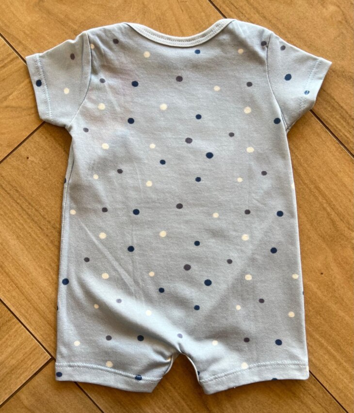 Macaquinho Infantil Masculino Meia Malha Look For Adventures Azul Fernanda Ramos Kids