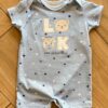 Macaquinho Infantil Masculino Meia Malha Look For Adventures Azul Fernanda Ramos Kids