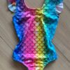 Maio Feminino Infantil Estampa Escama de Sereia Fernanda Ramos Kids