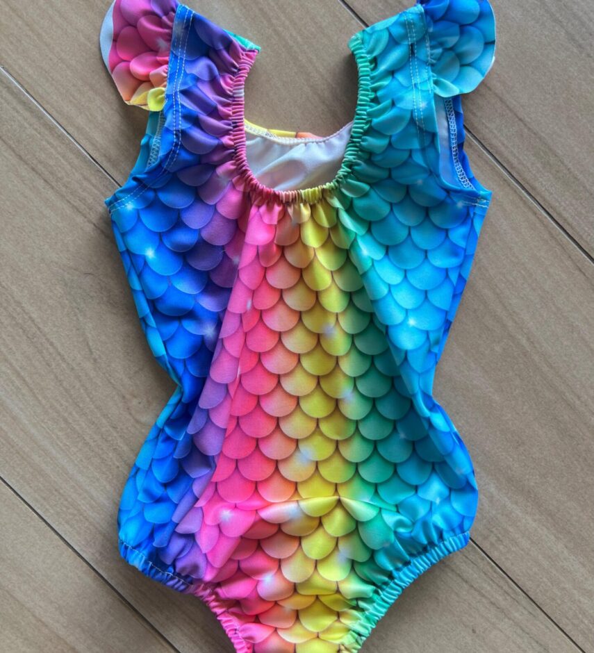 fernandaramoskids com br Maio Feminino Infantil Estampa Escama de Sereia 1
