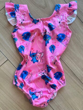 Maio Feminino Infantil Estampa Stitch Fernanda Ramos Kids