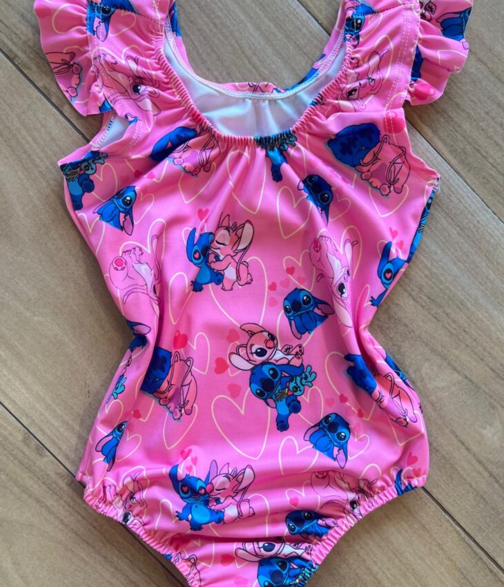 fernandaramoskids com br Maio Feminino Infantil Estampa Stitch 2