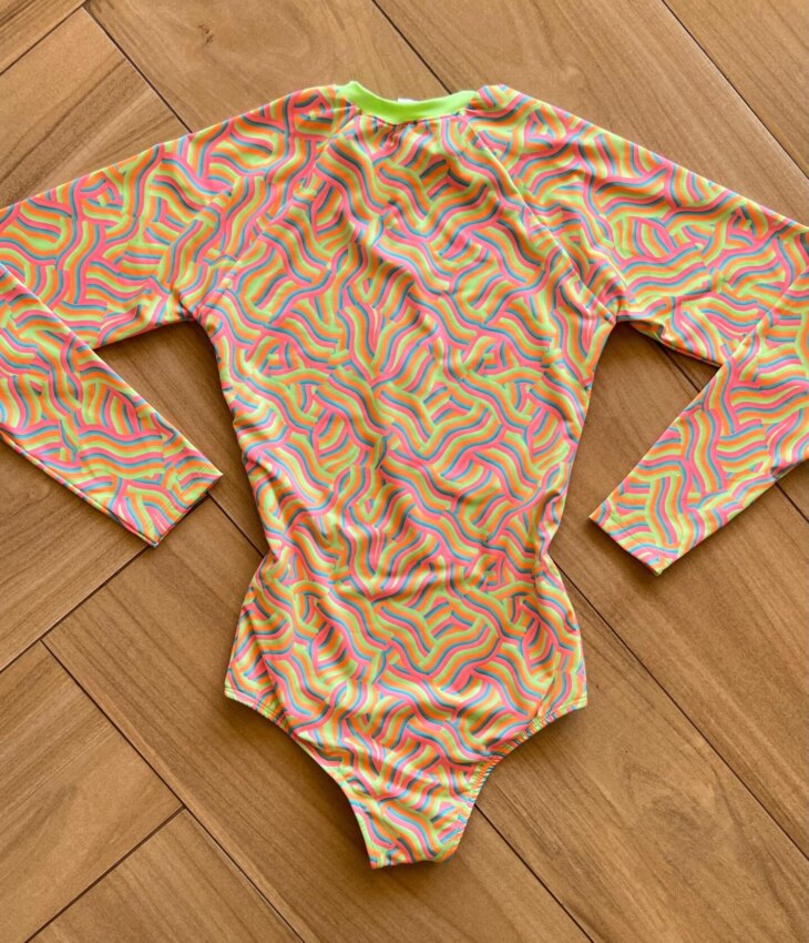 fernandaramoskids com br Maio Feminino Infantil Manda Longa Estampa Neon 2